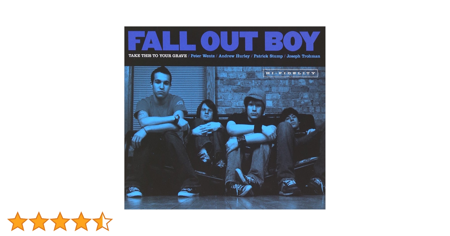洋楽 Fall Out Boy Take This To Your Grave CD 71-jT1q7QnL._UF1000,1000_QL80_.jpg